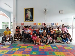 Special memory forever at Camillian Chiang Rai from Bianca Kolk, pediatric physical therapist, The Netherlands
