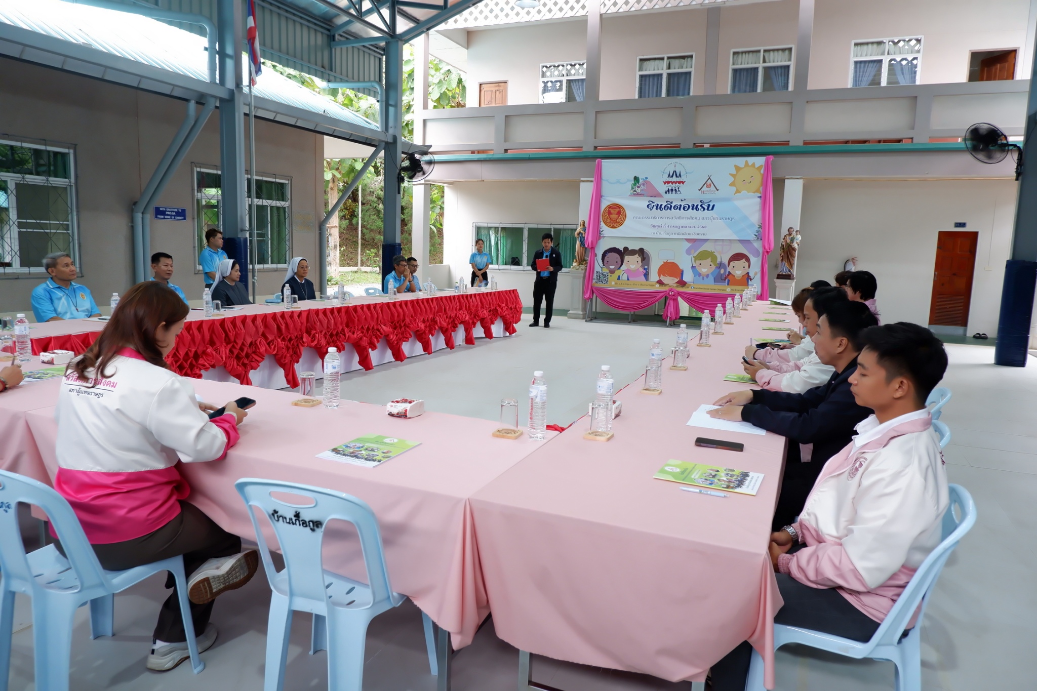 ต้อนรับคณะกรรมาธิการการสวัสดิการสังคม สภาผู้แทนราษฎร และ พม. เชียงราย