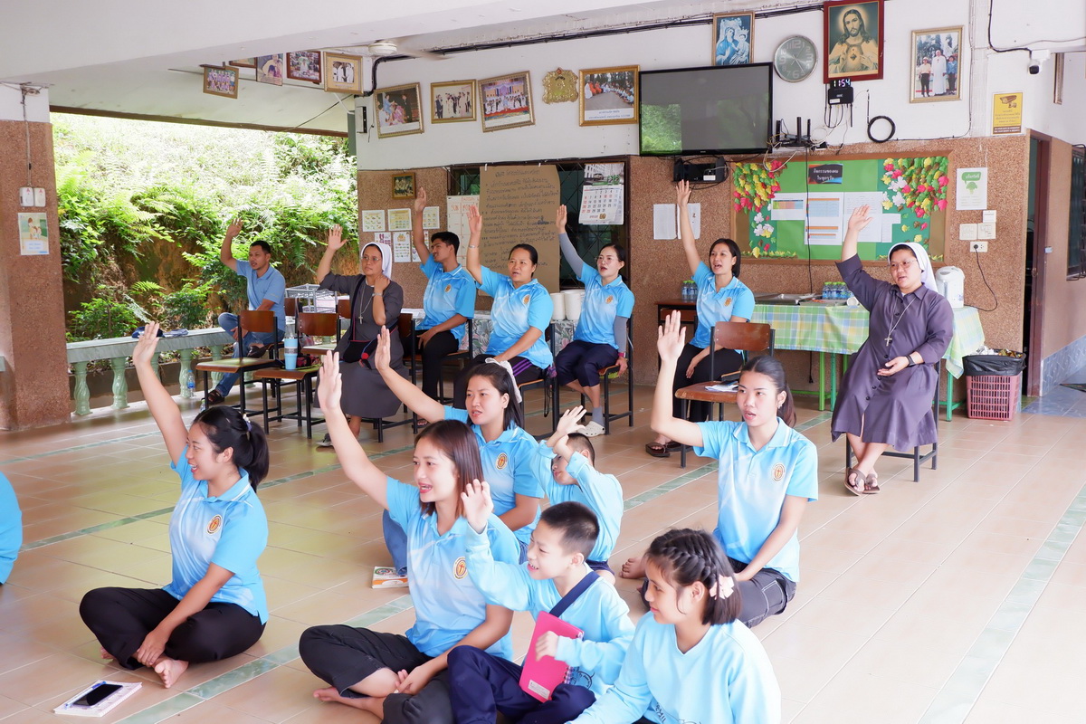 อบรมความปลอดภัย โดยความอนุเคราะห์จากเทศบาลตำบลท่าสุด