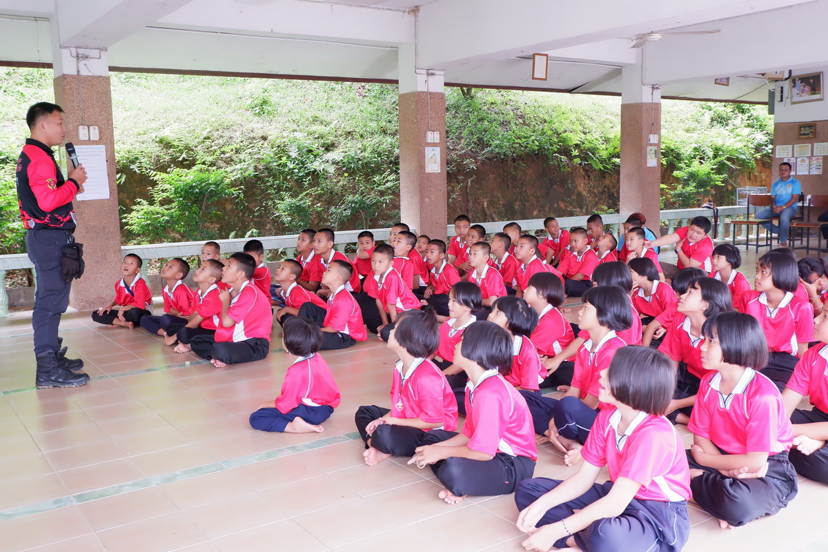 อบรมความปลอดภัย โดยความอนุเคราะห์จากเทศบาลตำบลท่าสุด