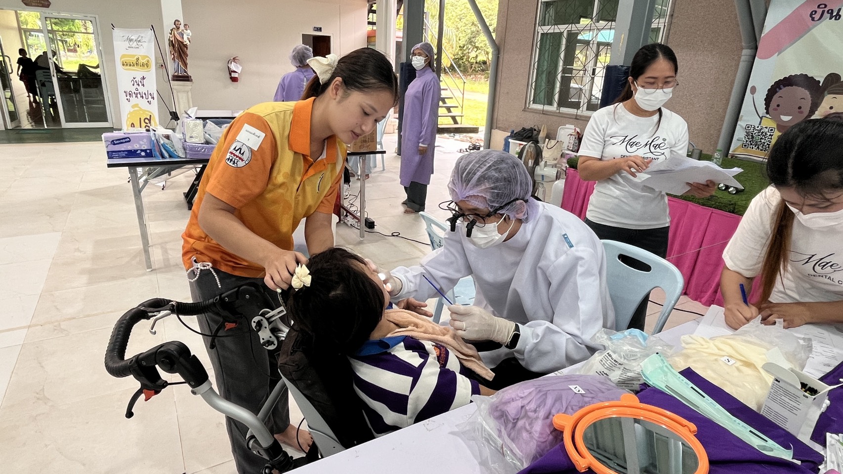 รอยยิ้มแห่งความสุข จากน้ำใจ MaeMae Dental Clinic
